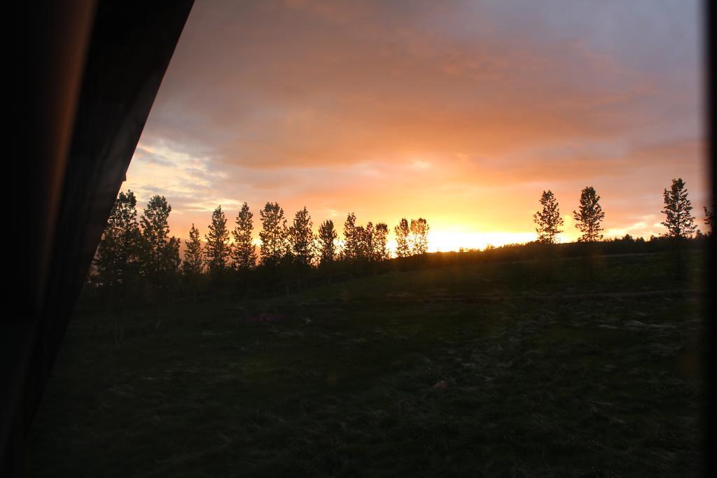 Akureyri Log Cottage Eksteriør billede