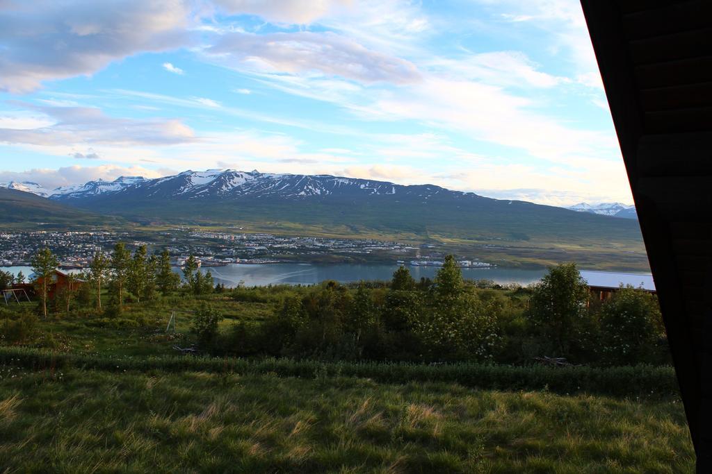 Akureyri Log Cottage Eksteriør billede