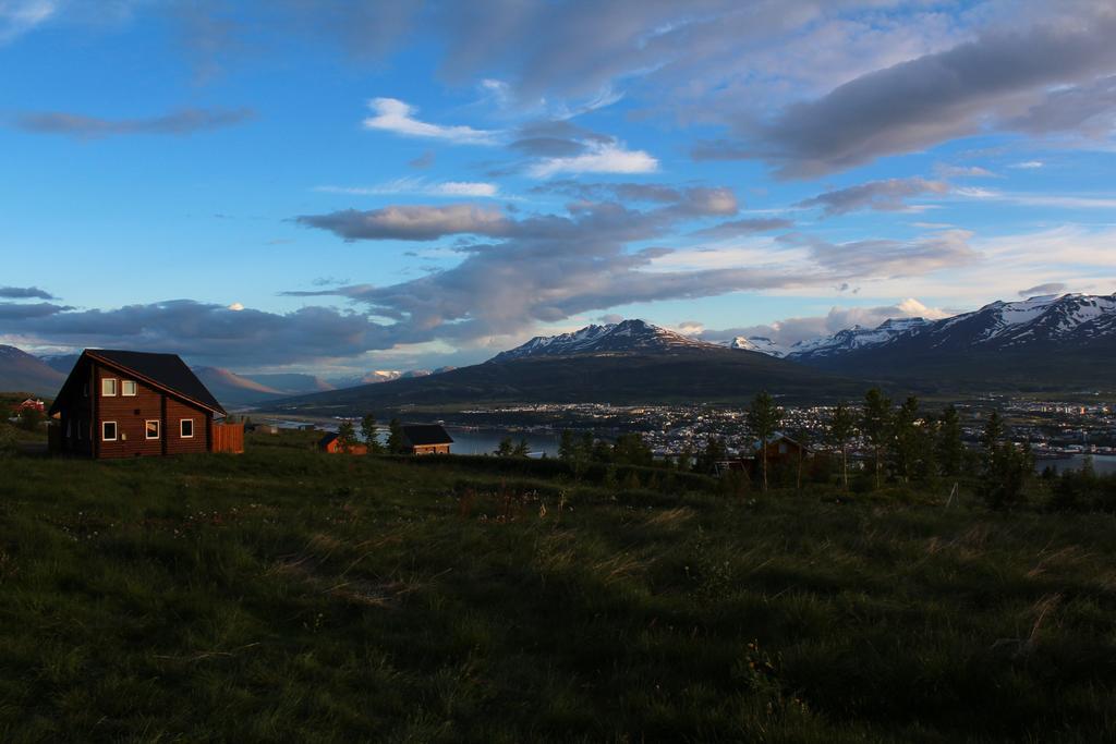 Akureyri Log Cottage Eksteriør billede