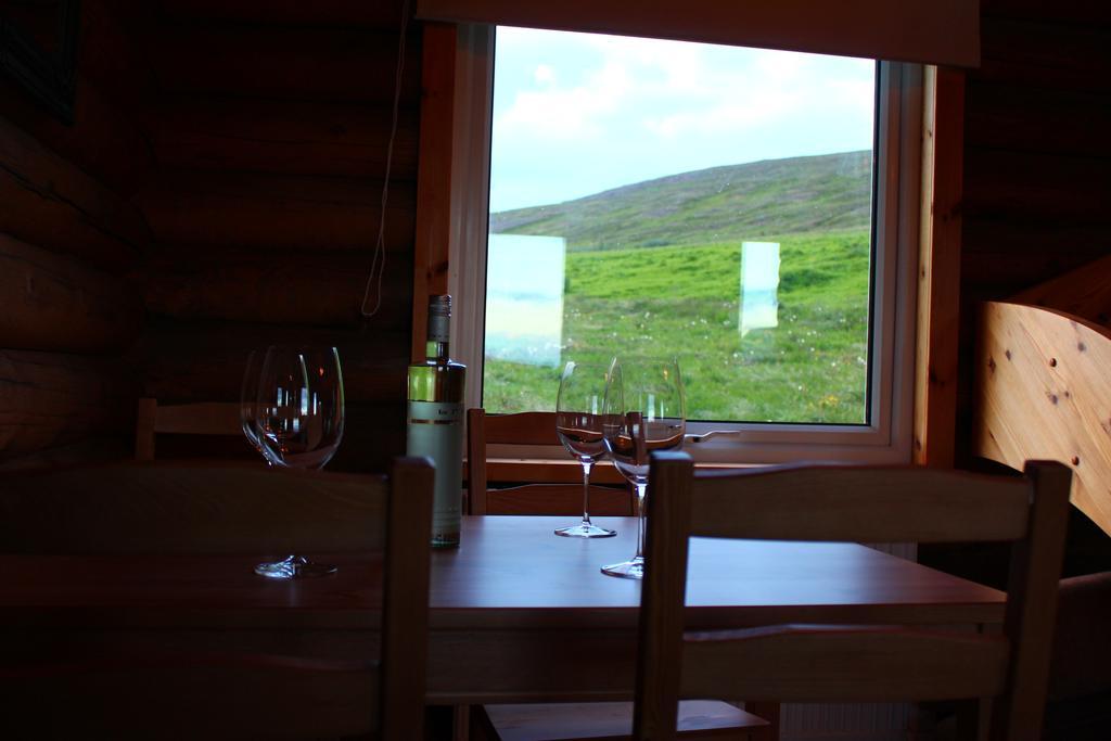 Akureyri Log Cottage Eksteriør billede
