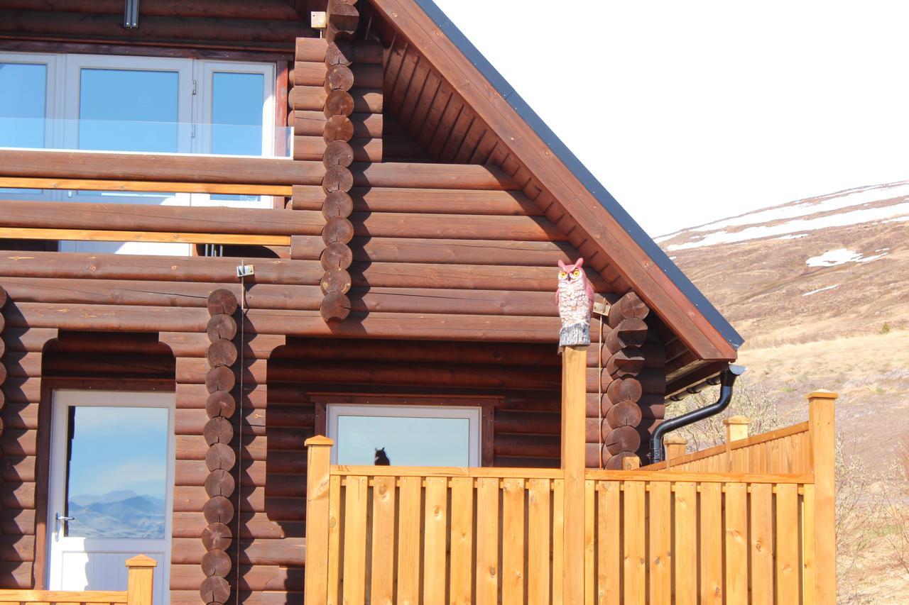 Akureyri Log Cottage Eksteriør billede
