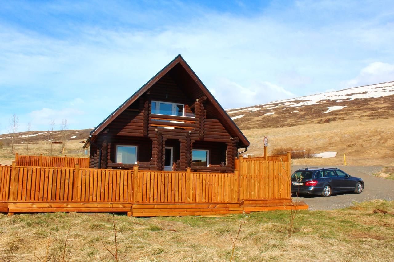 Akureyri Log Cottage Eksteriør billede