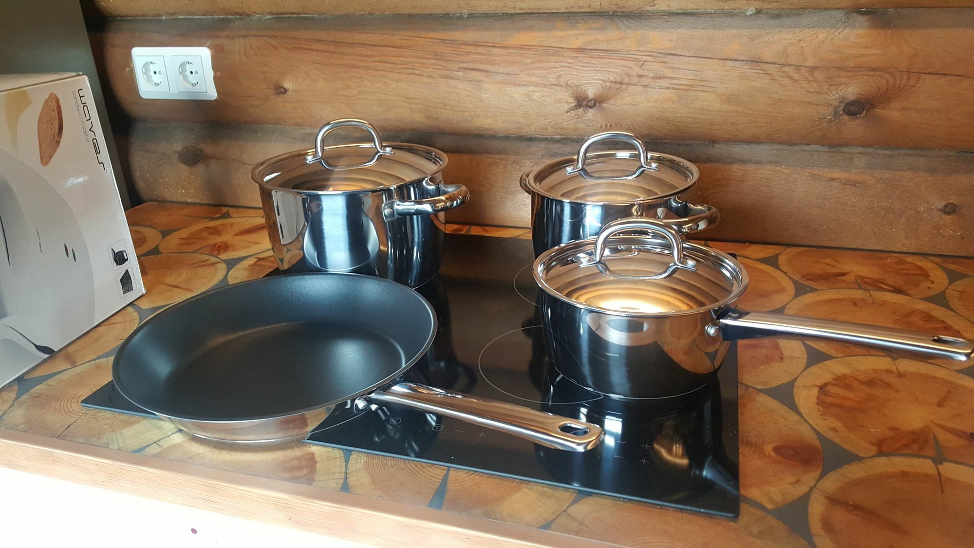 Akureyri Log Cottage Eksteriør billede