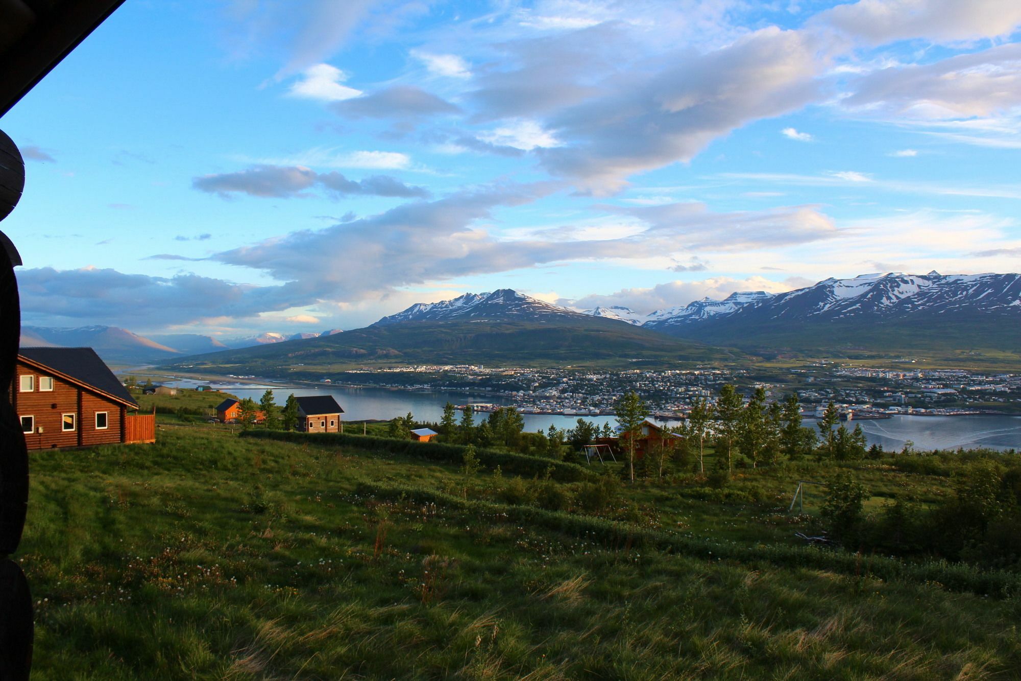 Akureyri Log Cottage Eksteriør billede