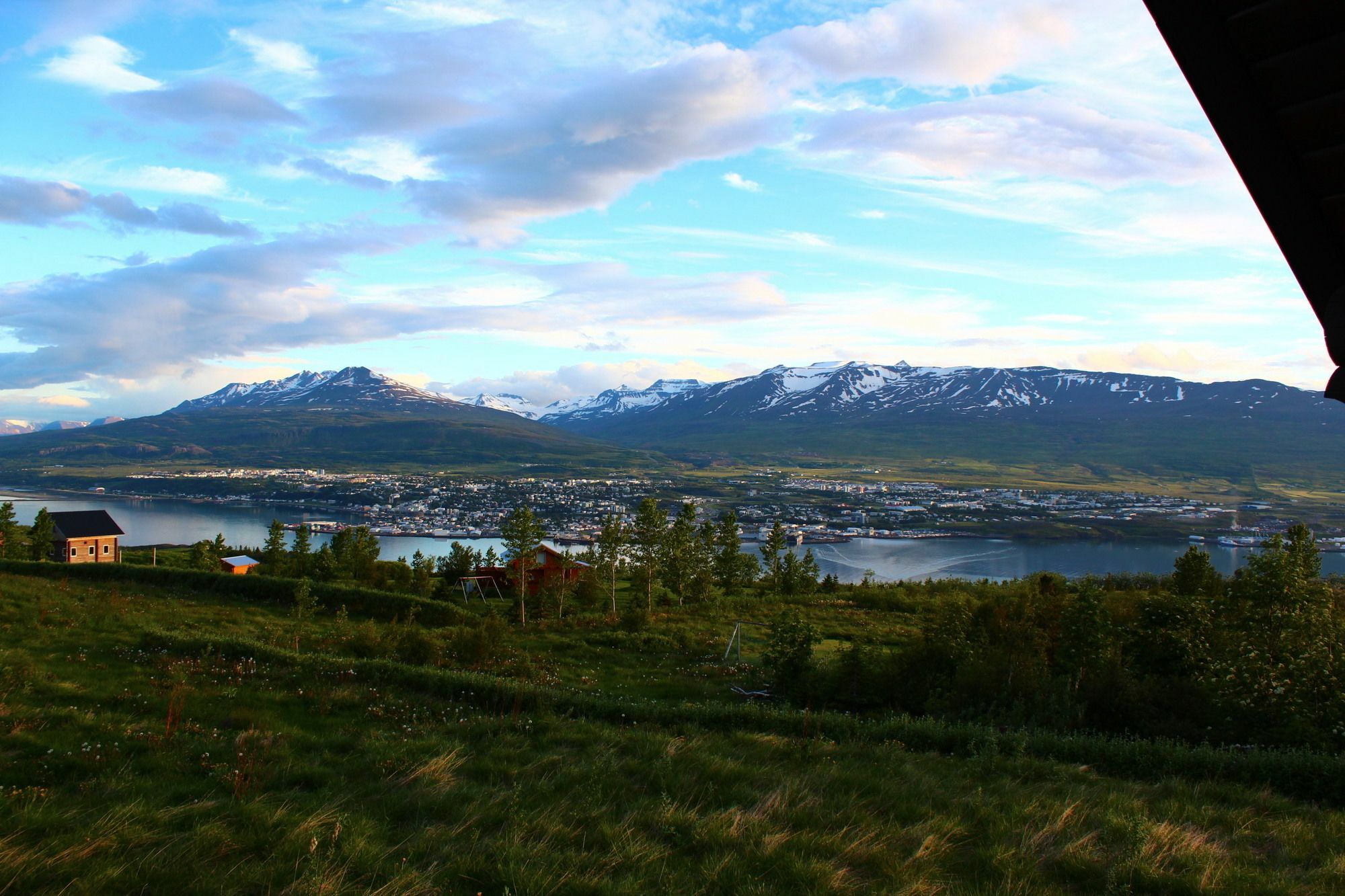 Akureyri Log Cottage Eksteriør billede